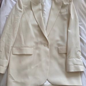 Zara cream blazer